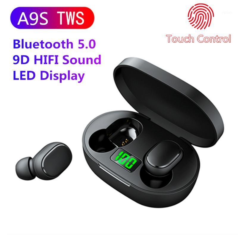 A9S TWS Wireless Bluetooth V5.0 Earphones Touch Control Sport Headphones With Mic Earbuds Waterproof Gaming Headset PK Airdots 21, Black
A9S TWS Wireless Bluetooth V5.0 Earphones Touch Control Sport Headphones With Mic Earbuds Waterproof Gaming Headset PK Airdots 21, Black