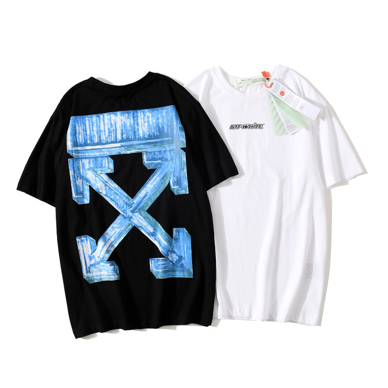 Chaopai Off Crayon Graffiti Color Three Dimensional Big Arrow Printing Casual Fashion Loose Men's and Women's Short Sleeve T-shirtpdg0, White
Chaopai Off Crayon Graffiti Color Three Dimensional Big Arrow Printing Casual Fashion Loose Men's and Women's Short Sleeve T-shirtpdg0, White