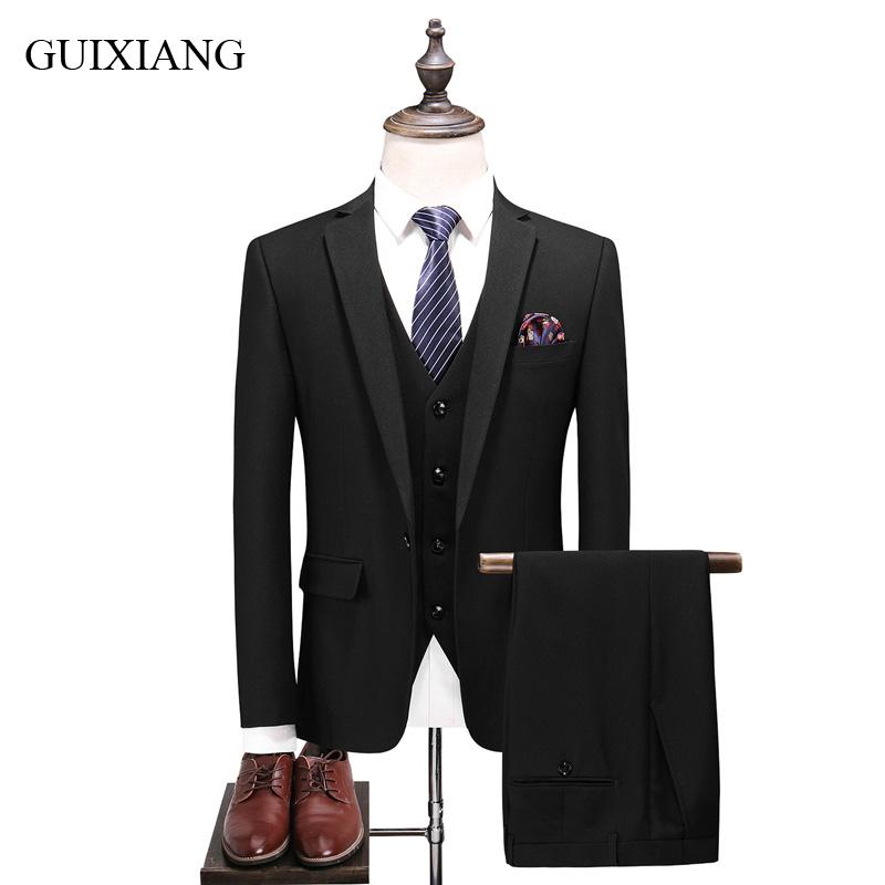 2020 New Arrival Style Men Boutique Suits High-quality Business Casual Single Button Solid Formal Blazer Clothes Plus Size -5XL, Black
2020 New Arrival Style Men Boutique Suits High-quality Business Casual Single Button Solid Formal Blazer Clothes Plus Size -5XL, Black