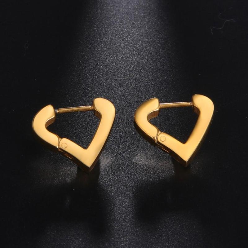 Sipuris New Heart Earrings Stainless Steel Geometric Stud Earrings For Women Korean Gold Trendy Jewelry Wedding Gifts
Sipuris New Heart Earrings Stainless Steel Geometric Stud Earrings For Women Korean Gold Trendy Jewelry Wedding Gifts