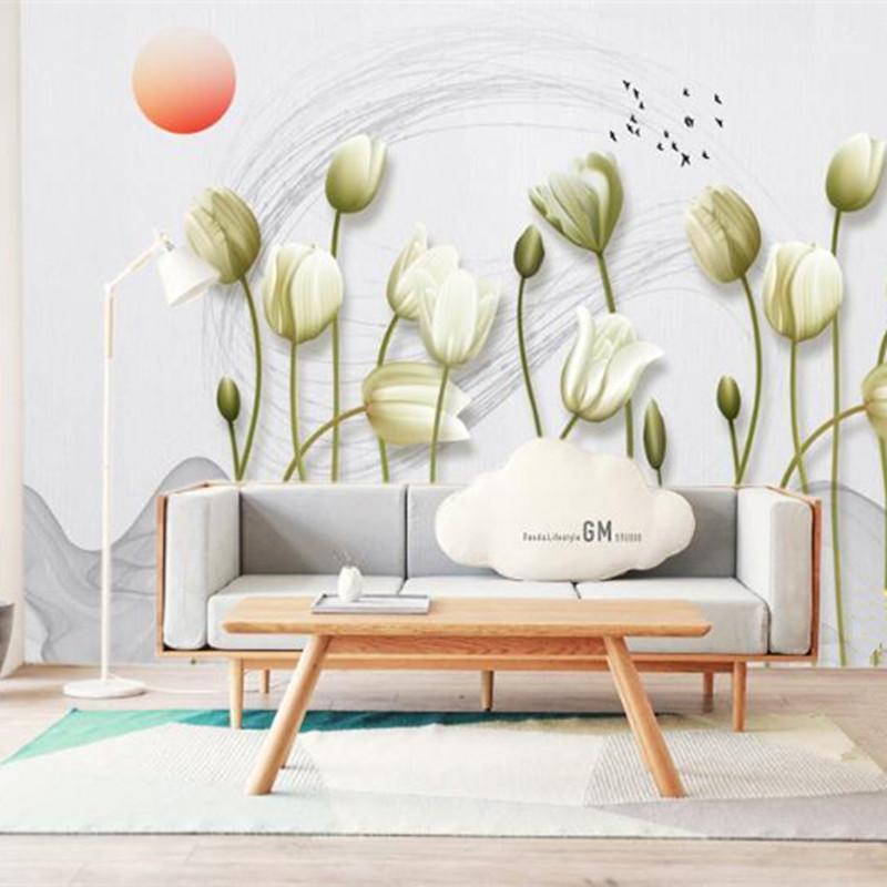 Custom 3D Murals European Simple Wallpapers Flowers Birds Photo Wall Papers for Living Room Background Walls Home Decor Painting1, As picture
Custom 3D Murals European Simple Wallpapers Flowers Birds Photo Wall Papers for Living Room Background Walls Home Decor Painting1, As picture