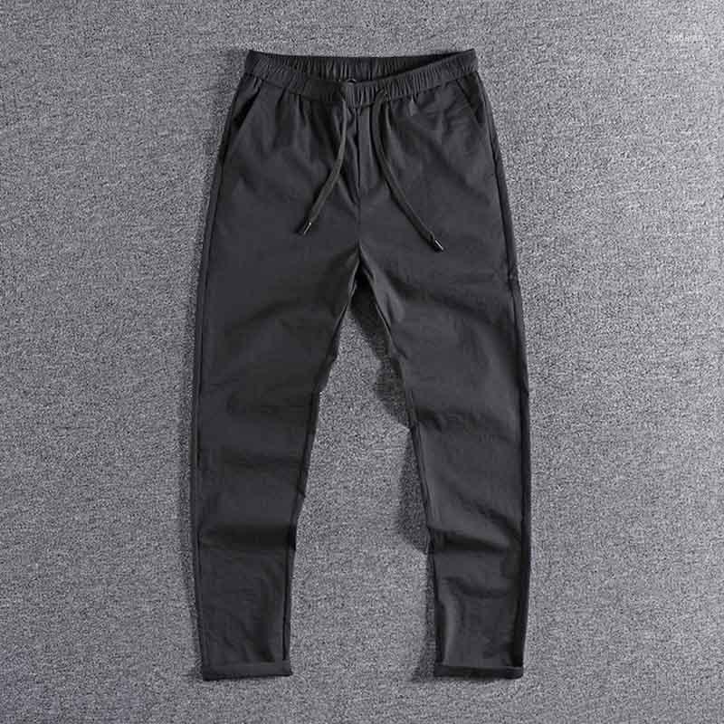 2020 Pocket decoration summer solid color thin youth drawstring sports pants quick drying men's casual pants slim Leggings 02261, Black
2020 Pocket decoration summer solid color thin youth drawstring sports pants quick drying men's casual pants slim Leggings 02261, Black
