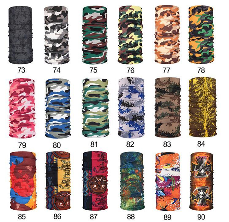 New 200 Styles 24*48cm Outdoor Seamless Magic Scarf Variety Warm Halloween Cosplay Bicycle Cs Ski Headwear Half Face Bandana Cycling Mask
New 200 Styles 24*48cm Outdoor Seamless Magic Scarf Variety Warm Halloween Cosplay Bicycle Cs Ski Headwear Half Face Bandana Cycling Mask