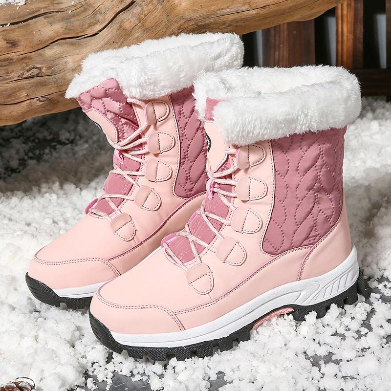 Winter White Boots British Style Shoes Women Snow Boots with Fur Fashion Brand Ladies footware Platform Female botas mujer, Beige
Winter White Boots British Style Shoes Women Snow Boots with Fur Fashion Brand Ladies footware Platform Female botas mujer, Beige