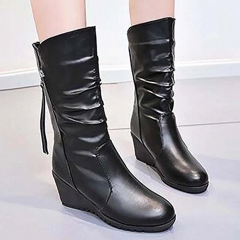 Women's Boots Women PU Leather Winter Cross Strappy Vintage Black Women Punk Boots Woman Botas Mujer Flat Ladies Shoes #1392
Women's Boots Women PU Leather Winter Cross Strappy Vintage Black Women Punk Boots Woman Botas Mujer Flat Ladies Shoes #1392