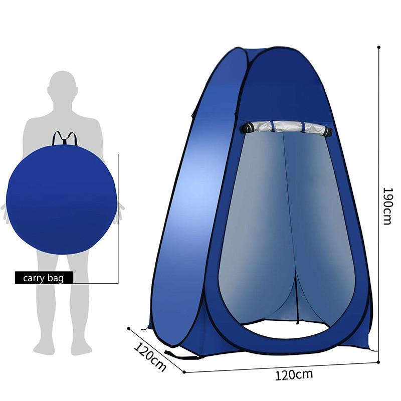 Camping Thick Waterproof Coated Silver Automatic Quick-open Outdoor Shower Fishing Bath Toilet Bathing Tent Sun Shade Tent
Camping Thick Waterproof Coated Silver Automatic Quick-open Outdoor Shower Fishing Bath Toilet Bathing Tent Sun Shade Tent