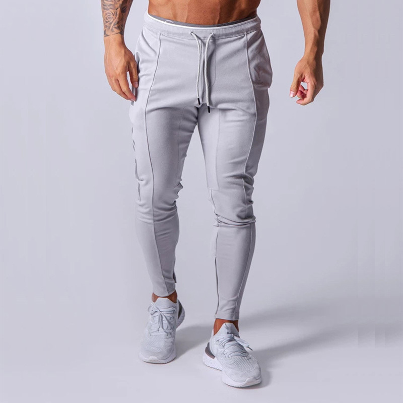 April MOMO Men Spring Summer Cotton Pants Trousers Tracksuits Male Casual Fashion Skinny Pencil Pants Sweatpants Outwear 201027