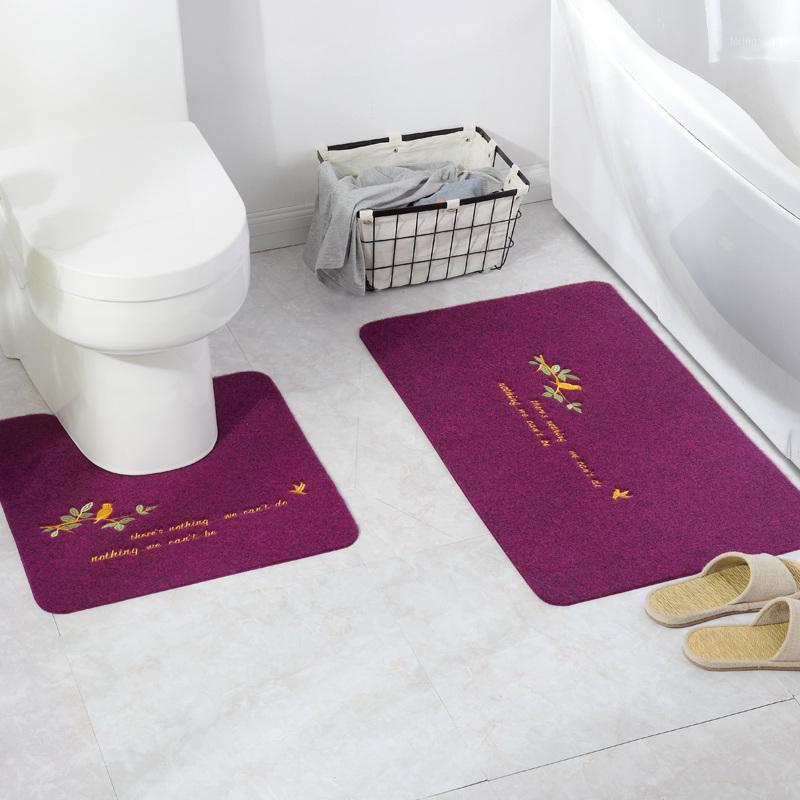 Four Size Modern Style Bathroom Mat Rug 2pcs/set Water Absorbent Bathroom Carpet Pad For Toilet Anti-Slip Bath Mat Floor Rug1
Four Size Modern Style Bathroom Mat Rug 2pcs/set Water Absorbent Bathroom Carpet Pad For Toilet Anti-Slip Bath Mat Floor Rug1