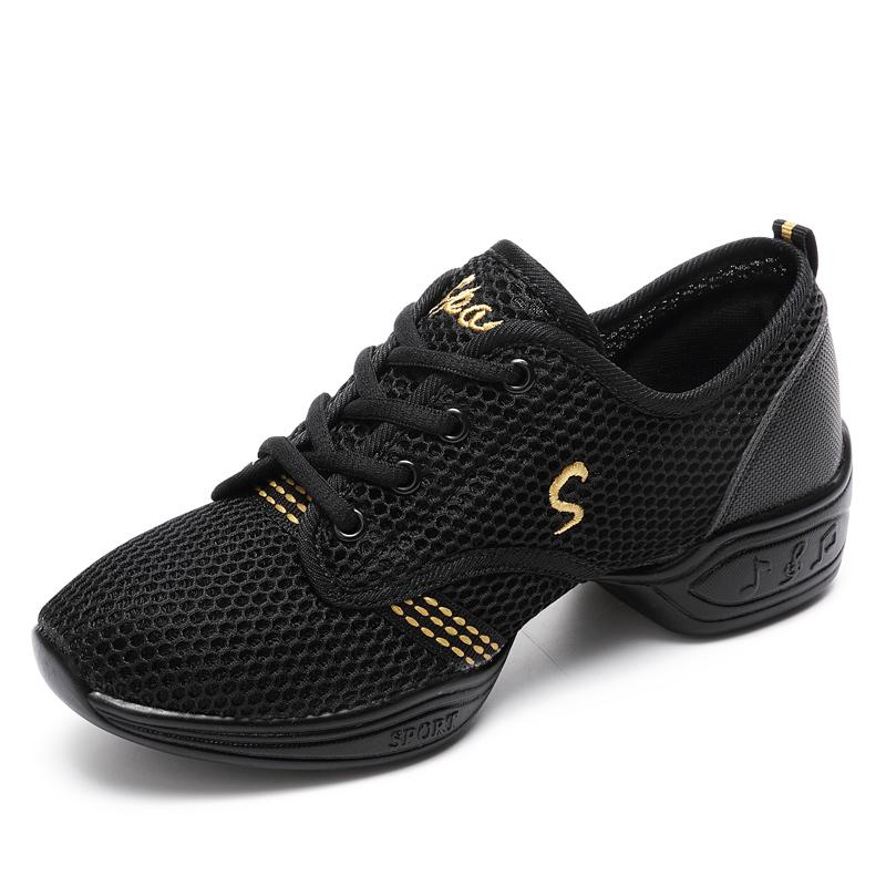 Women Sneakers Fashion Sport Shoes Jazz Dancing Training Shoes Indoor Activities Large Size Women Gym Breathable Sneakers Newest