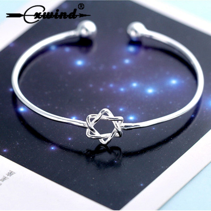 Cxwind Fashion Star of David Hexagram Bracelet Bangle For Women Fashion Cuff Bracelets & Bangles Wedding Jewelry pulseira
Cxwind Fashion Star of David Hexagram Bracelet Bangle For Women Fashion Cuff Bracelets & Bangles Wedding Jewelry pulseira