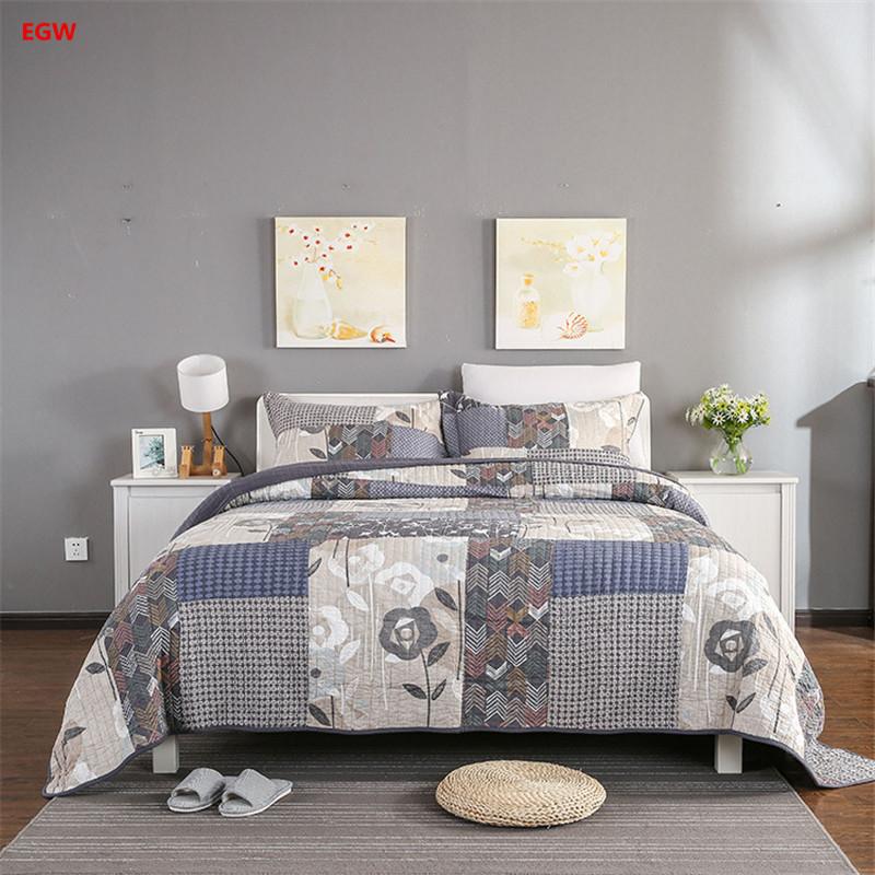 3pcs American Style Gray Quilt Set Flower Patchwork Bed Cover 100%Cotton 250*270cm Quilted Bedspread Home Textile High Quality, 1219 gray
3pcs American Style Gray Quilt Set Flower Patchwork Bed Cover 100%Cotton 250*270cm Quilted Bedspread Home Textile High Quality, 1219 gray