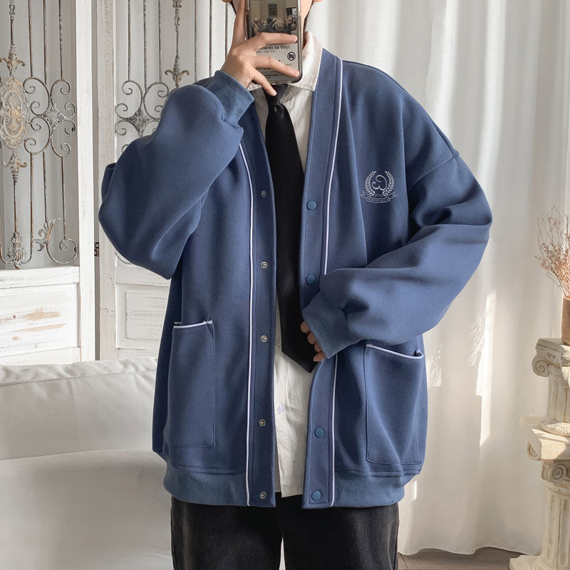 Men's Autumn 2021 Thin-fitting New Winter Cardigan Jacket Youth Clothing 2QWE, Blue
Men's Autumn 2021 Thin-fitting New Winter Cardigan Jacket Youth Clothing 2QWE, Blue