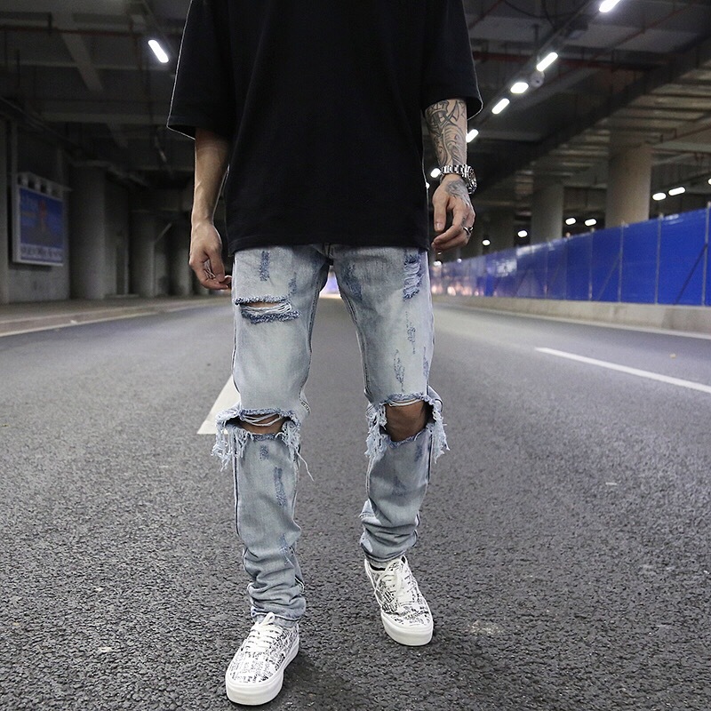 2020 Brim Laundry Great Hole Breen's Breeze Street Racing Wears Masculine Pants Jeans Biker's Men's Skinny D4by, Blue
2020 Brim Laundry Great Hole Breen's Breeze Street Racing Wears Masculine Pants Jeans Biker's Men's Skinny D4by, Blue