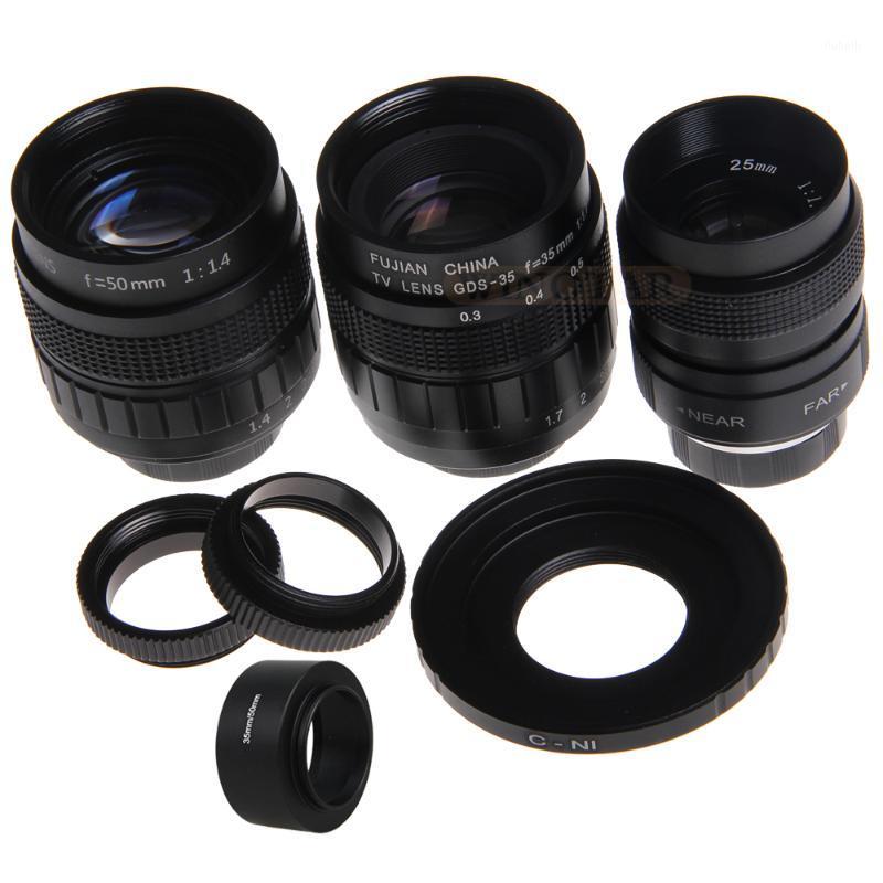 FUJIAN 3in1 CCTV 25mm f1.4 Lens + 35mm f1.7 TV Lens + 50mm f1.4 TV Mount Ring Kit for Nikon 1 J5 J4 J3 J2 J1 V3 V2 V1 S1 S21
FUJIAN 3in1 CCTV 25mm f1.4 Lens + 35mm f1.7 TV Lens + 50mm f1.4 TV Mount Ring Kit for Nikon 1 J5 J4 J3 J2 J1 V3 V2 V1 S1 S21