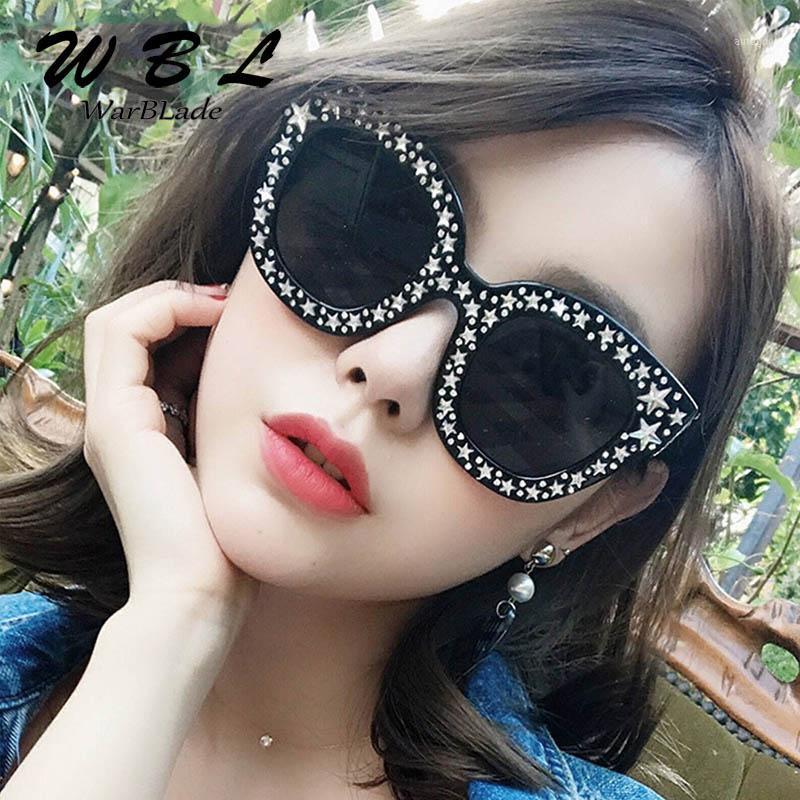 

Sunglasses WarBLade 2021 Classic Fashion Cat Eye For Women Eyewear Sun Glasses Driving Shades Female Retro Frame UV4001