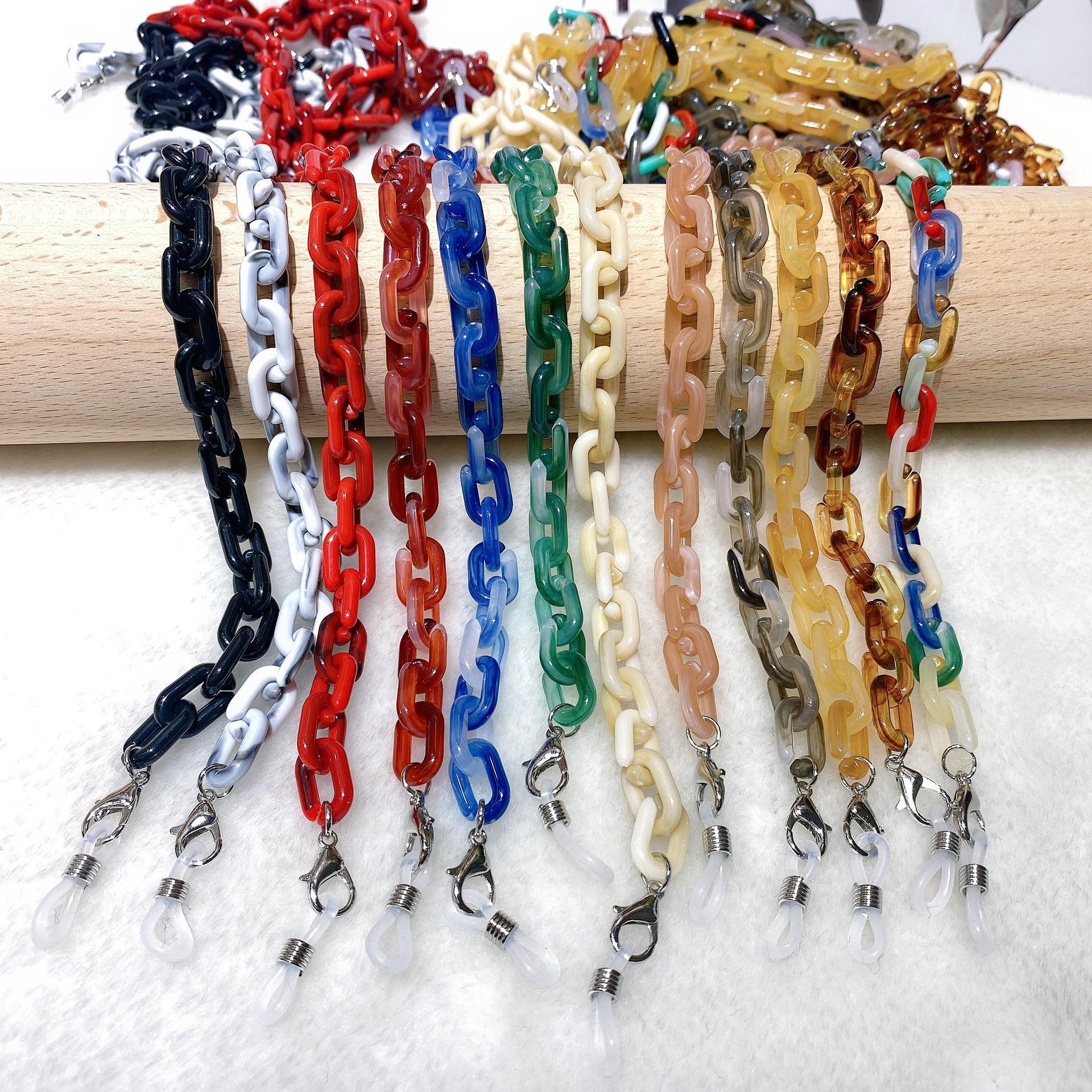 2021 Chic Multi Color Fashion Women Acrylic Sunglasses Chain Face Mask Chain Landyard Holder Accessories 2021 Chic H bbyPmW
2021 Chic Multi Color Fashion Women Acrylic Sunglasses Chain Face Mask Chain Landyard Holder Accessories 2021 Chic H bbyPmW