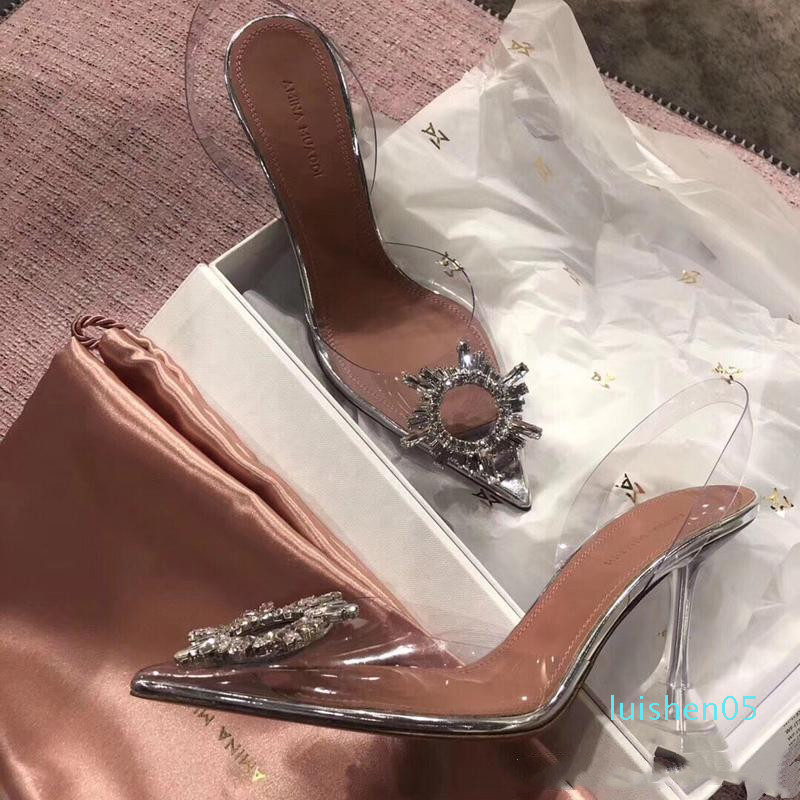 Perfect Official Quality Amina Shoes Begum Crystal-embellished Pvc Slingback Pumps Muaddi Restocks Begum Pvc Slingbacks 10cm High Heel l05, Black
Perfect Official Quality Amina Shoes Begum Crystal-embellished Pvc Slingback Pumps Muaddi Restocks Begum Pvc Slingbacks 10cm High Heel l05, Black