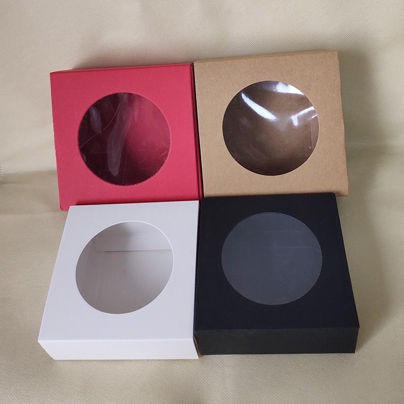 20pcs Multiple Colour Drawer Type Paper Box with PVC Round Window for Gift Craft Soap Box Jewelry Packing Paper
20pcs Multiple Colour Drawer Type Paper Box with PVC Round Window for Gift Craft Soap Box Jewelry Packing Paper