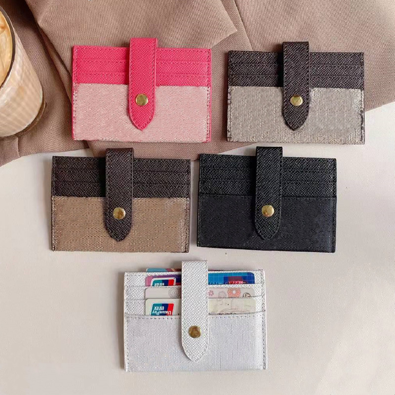 Designer Mini Print Card Holders Fashion Short Cards Holder Unisex Purses Wallets Classic Tiny Wallet with Printed letters PU 5 Colors Hasp High Quality, Multi
Designer Mini Print Card Holders Fashion Short Cards Holder Unisex Purses Wallets Classic Tiny Wallet with Printed letters PU 5 Colors Hasp High Quality, Multi