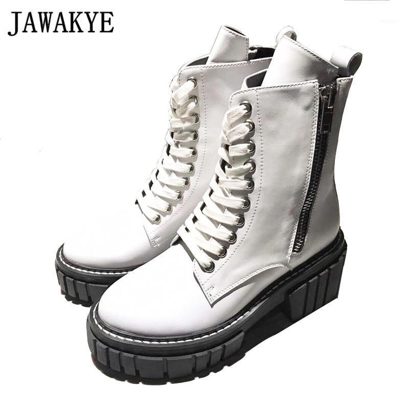 White Black Thick Sole Motorcycle Boots Flat Platform Zipper Boots Ankle Long Motorcycle Winter Fashion Shoes Women1
White Black Thick Sole Motorcycle Boots Flat Platform Zipper Boots Ankle Long Motorcycle Winter Fashion Shoes Women1