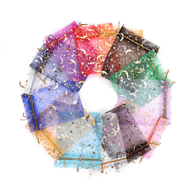 2022 Hot fashion Moon Star Organza 7x9 Small Christmas Drawstring Wedding Gift Bag Charm Jewelry Packing Bags & Pouches, Red
2022 Hot fashion Moon Star Organza 7x9 Small Christmas Drawstring Wedding Gift Bag Charm Jewelry Packing Bags & Pouches, Red