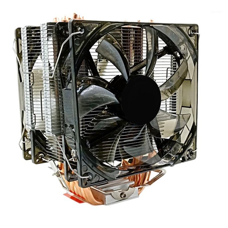 CPU Cooler 12Cm Fan 6 Copper Heatpipes 3Pin Radiator Dual Fan Cooling Cooler with LED for LGA 1150/1151/1155/1156/1366/775/20111
CPU Cooler 12Cm Fan 6 Copper Heatpipes 3Pin Radiator Dual Fan Cooling Cooler with LED for LGA 1150/1151/1155/1156/1366/775/20111