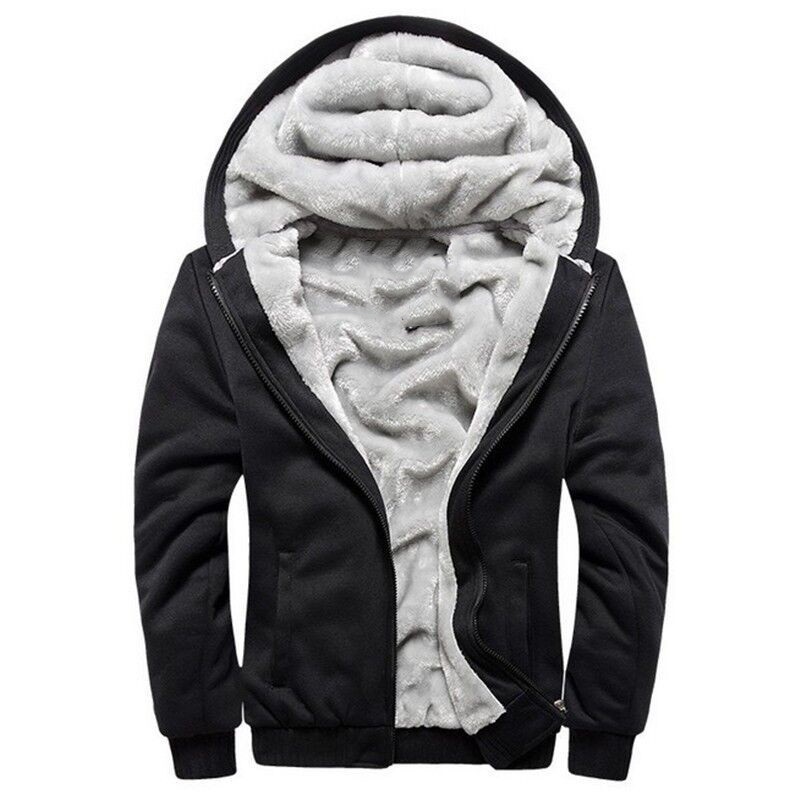 Fleece Jacket Men Winter Thickening Jacket Male Streetwear Autumn Slim Fit Warm Coat European Fashion Bomber Mens Vintage T200106