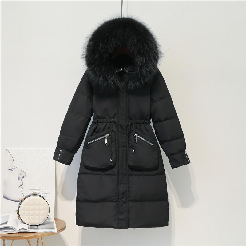 Winter Jacket Women Long Down Coat Female Large Raccoon Fur Hood Clothes 2020 Thick Warm Duck Down Jackets Outwear LW1629, Black
Winter Jacket Women Long Down Coat Female Large Raccoon Fur Hood Clothes 2020 Thick Warm Duck Down Jackets Outwear LW1629, Black