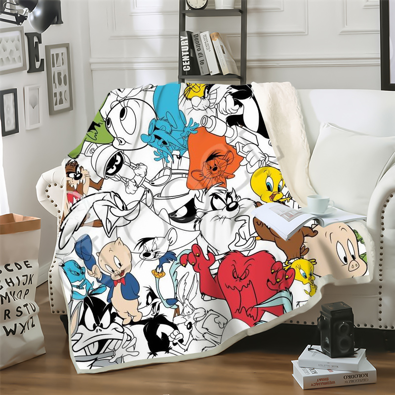 CLOOCL Factory Wholesale Cartoon Anime Bugs Bunny Blanket 3D Print Double Layer Casual Sofa Youth Bedding Throw Fashion Keep Warm Blankets
CLOOCL Factory Wholesale Cartoon Anime Bugs Bunny Blanket 3D Print Double Layer Casual Sofa Youth Bedding Throw Fashion Keep Warm Blankets