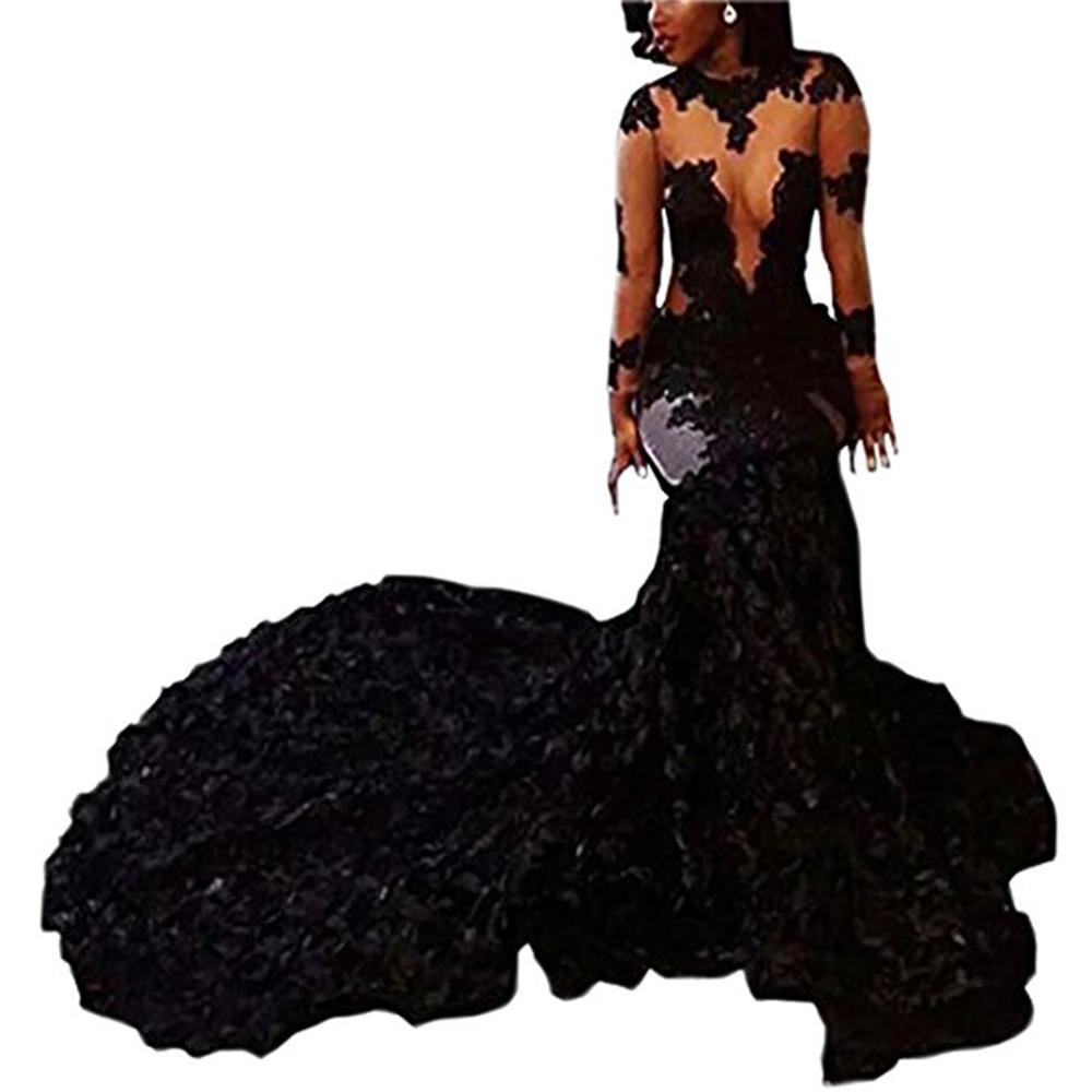 2021 New Mermaid Neck From Her Lace Spoon Ballroom Sleeves Sheer Dressed in Pink Night with Train QVDZ
2021 New Mermaid Neck From Her Lace Spoon Ballroom Sleeves Sheer Dressed in Pink Night with Train QVDZ