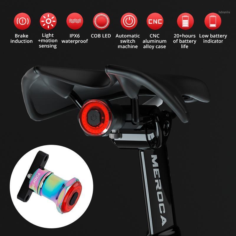 MEROCA Intelligent for Bicycle Rear Light Auto Start/Stop Brake Sensing IPx6 Waterproof USB LED Taillight Bike Light1
MEROCA Intelligent for Bicycle Rear Light Auto Start/Stop Brake Sensing IPx6 Waterproof USB LED Taillight Bike Light1