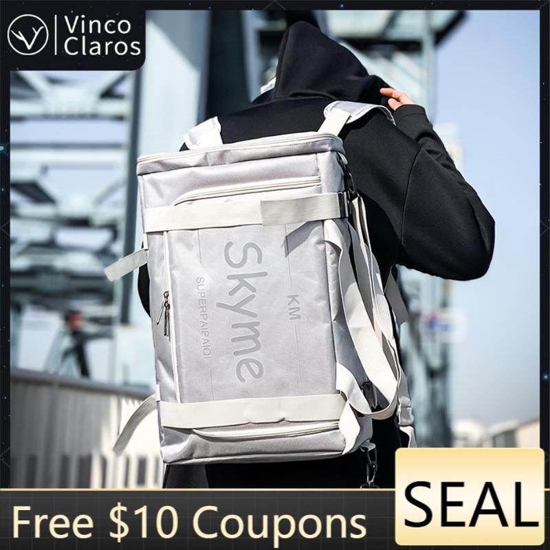 Multipurpose Large Capacity Male Travel Backpacks Fashion Cool Street Style Men Big Backpack Trend Reflective letters Design Bag, Black
Multipurpose Large Capacity Male Travel Backpacks Fashion Cool Street Style Men Big Backpack Trend Reflective letters Design Bag, Black