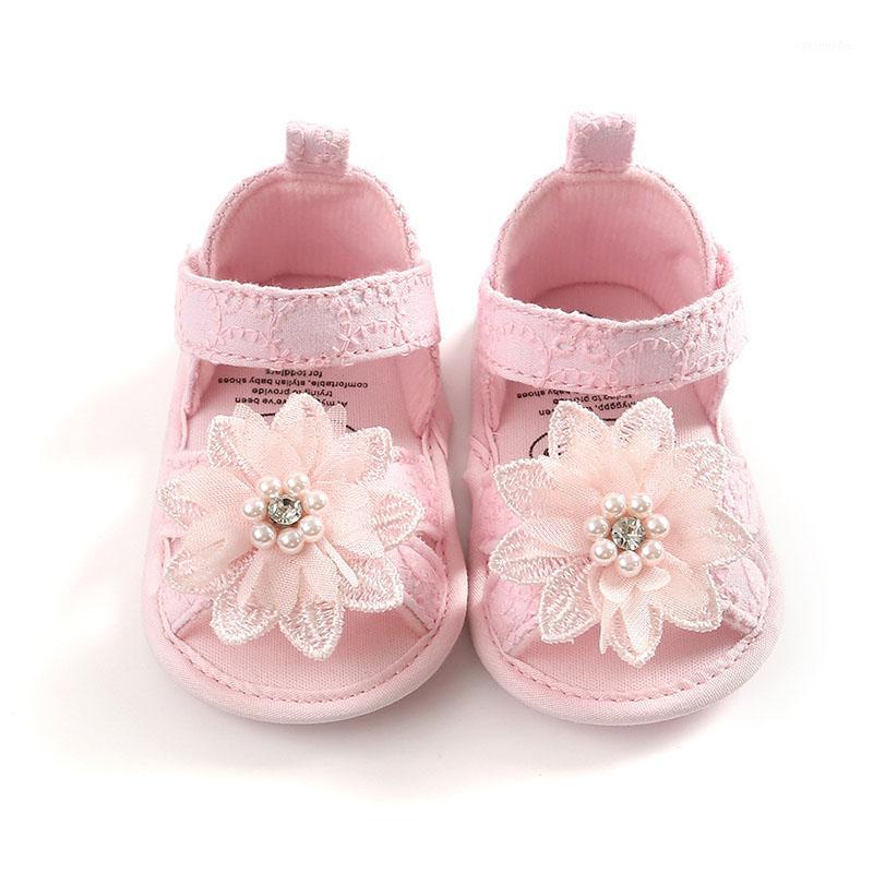Cute Lace Flower Pearls Princess Baby Girl Shoes Non-slip Soft Cotton Soled Summer Newborn Baby Sandals Toddler First Walkers1, White
Cute Lace Flower Pearls Princess Baby Girl Shoes Non-slip Soft Cotton Soled Summer Newborn Baby Sandals Toddler First Walkers1, White