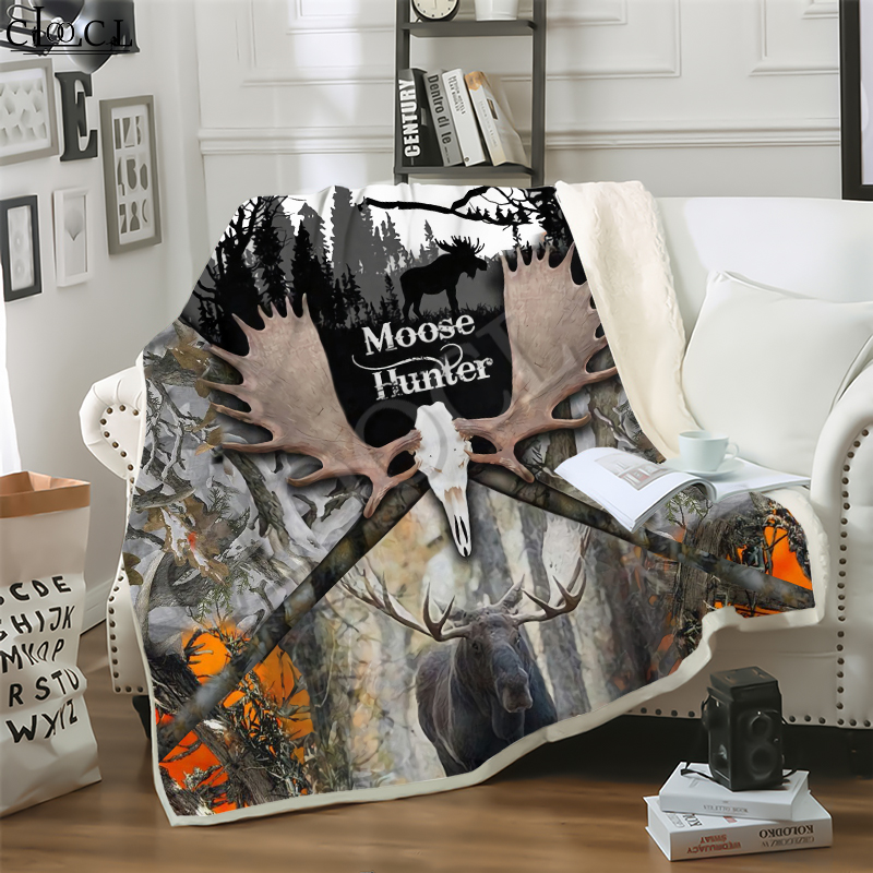 CLOOCL Blankets Animal Moose Hunting 3D Print Street Style Air Conditioning Blanket Sofa Teens Bedding Throw Plush Quilt
CLOOCL Blankets Animal Moose Hunting 3D Print Street Style Air Conditioning Blanket Sofa Teens Bedding Throw Plush Quilt