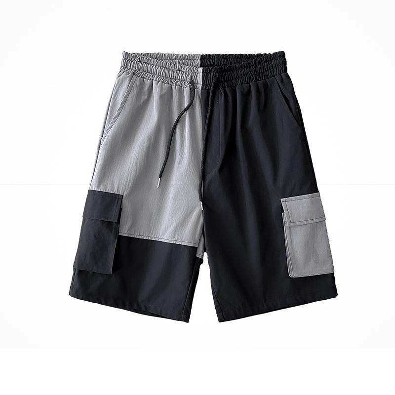 2020 Fashion Men Cargo Shorts Patchwork Men's Casual Shorts Male Loose Work Man Streetwear Short Pants, Gray
2020 Fashion Men Cargo Shorts Patchwork Men's Casual Shorts Male Loose Work Man Streetwear Short Pants, Gray