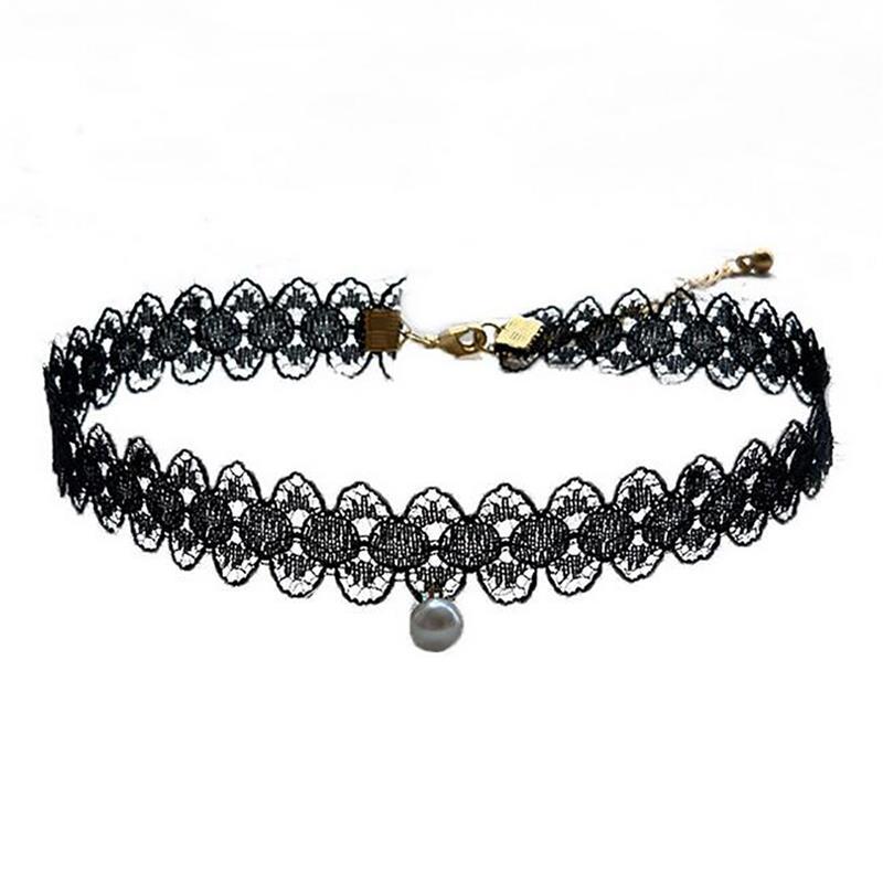1pc Elegant Lace Decor Necklace Fashion Simple Lace Bead Decor Choker Necklace With Faux Pearl Jewelry Accessories For Women
1pc Elegant Lace Decor Necklace Fashion Simple Lace Bead Decor Choker Necklace With Faux Pearl Jewelry Accessories For Women