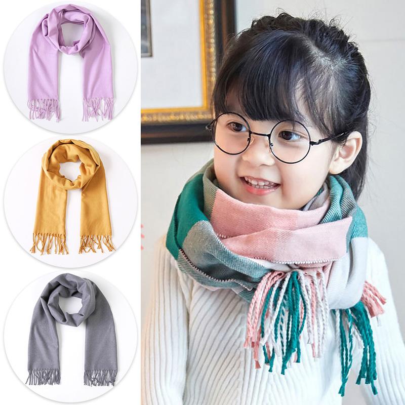 Children's Scarves Autumn Korean Thickened Long Wild Plaid Kids Scarf Imitation Cashmere Winter Warm Shawl Girls Boys Scarf
Children's Scarves Autumn Korean Thickened Long Wild Plaid Kids Scarf Imitation Cashmere Winter Warm Shawl Girls Boys Scarf