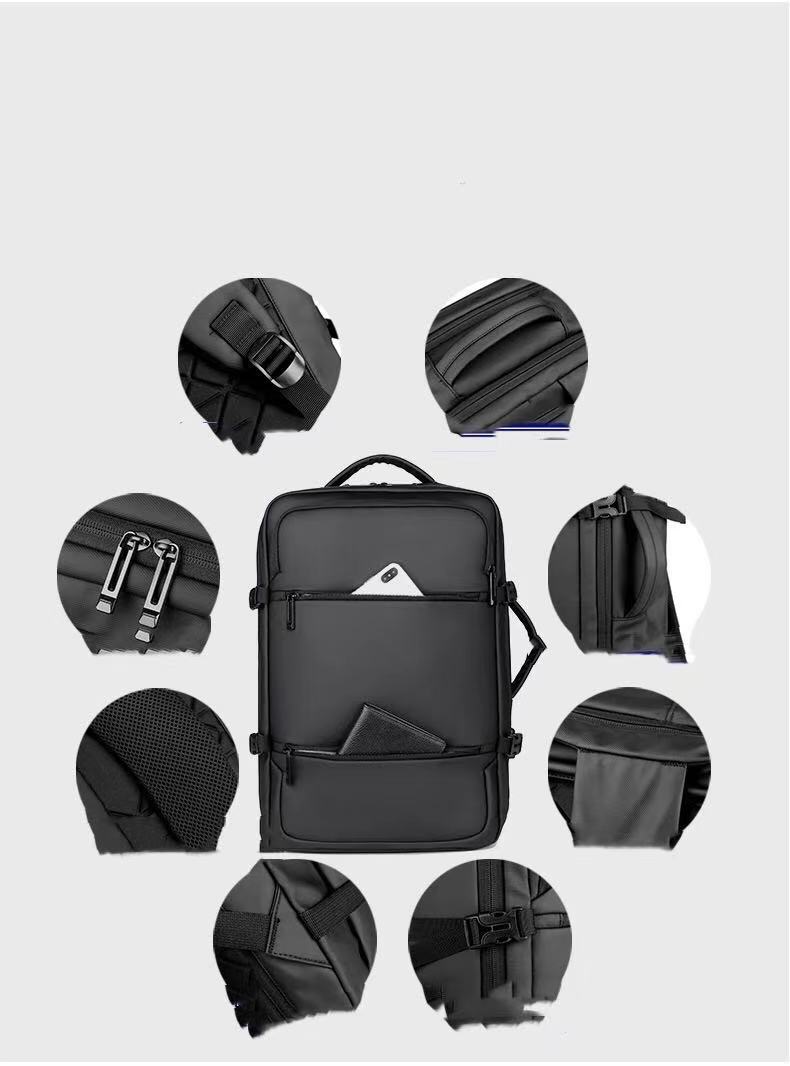 2021 new, outdoor business student backpack, large capacity, multi-function, waterproof, breathable.65, Black
2021 new, outdoor business student backpack, large capacity, multi-function, waterproof, breathable.65, Black