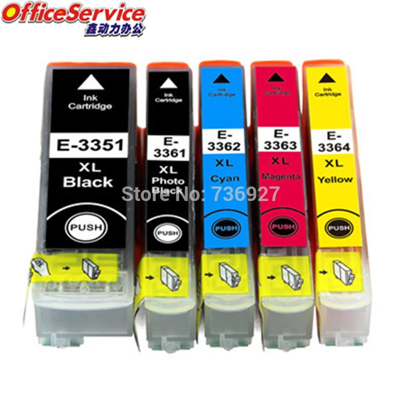 T3351 T3361 T3362 33XL ink Cartridge for XP-530 XP-630 XP-635 XP830 XP-540 XP-640 XP-645 XP-900 printer
T3351 T3361 T3362 33XL ink Cartridge for XP-530 XP-630 XP-635 XP830 XP-540 XP-640 XP-645 XP-900 printer