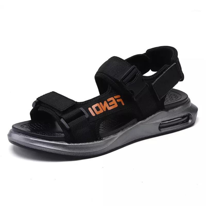 Men's Sandals Air Cushion Sandals Elastic Soft Anti Slip Sole Beach Comfortable Walking Shoes For Men1, Black yellow
Men's Sandals Air Cushion Sandals Elastic Soft Anti Slip Sole Beach Comfortable Walking Shoes For Men1, Black yellow