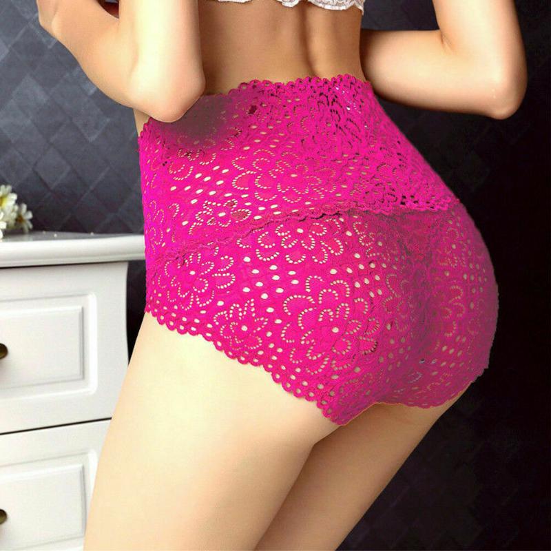 Sexy Lace Underwear High Waist Mesh Floral Lingerie Transparent Underpants Female Seamless Briefs Plus Size Women Panties, Black
Sexy Lace Underwear High Waist Mesh Floral Lingerie Transparent Underpants Female Seamless Briefs Plus Size Women Panties, Black
