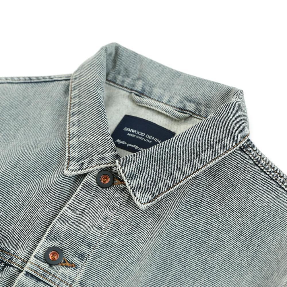 Autumn Winter Denim Jackets Vintage Outerwear Men Trucker 100 Cotton Jacket Slim Fit Coats SJ130839 201119
