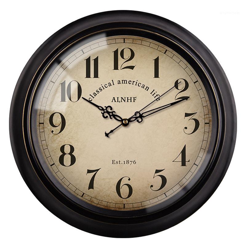 Silent Vintage Minimalist Clock Metal Antique Round Wall Clock Living Room Home Nordic Wand Klok Vogue Vintage Home Decor MM60WC1
Silent Vintage Minimalist Clock Metal Antique Round Wall Clock Living Room Home Nordic Wand Klok Vogue Vintage Home Decor MM60WC1