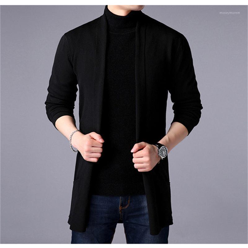 2020 Winter New Men's Sweater Solid Color Bottoming Shirt Korean Long-sleeved Shirt Men's Slim Long Cardigan Sweater Knitted1, Black
2020 Winter New Men's Sweater Solid Color Bottoming Shirt Korean Long-sleeved Shirt Men's Slim Long Cardigan Sweater Knitted1, Black