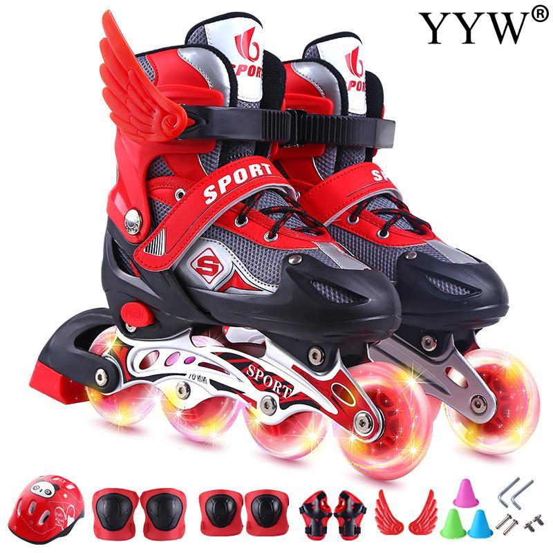 2020 Girls Children Kids Roller Skates Skating Shoes Sliding Inline Sneakers 4Wheels 1 Row Line Outdoor Training Gym Blue Pink, Black
2020 Girls Children Kids Roller Skates Skating Shoes Sliding Inline Sneakers 4Wheels 1 Row Line Outdoor Training Gym Blue Pink, Black