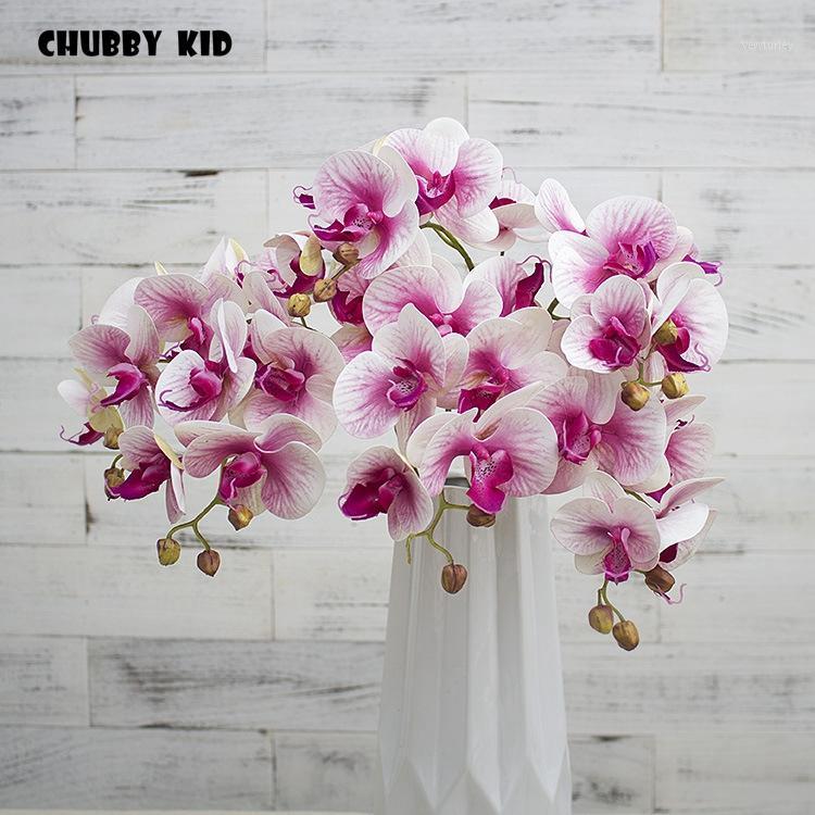 3D Real touch 6 head artificial butterfly orchids wholesale small felt latex flowers wedding decorative Phalaenopsis 10pcs/lot1, Orange
3D Real touch 6 head artificial butterfly orchids wholesale small felt latex flowers wedding decorative Phalaenopsis 10pcs/lot1, Orange