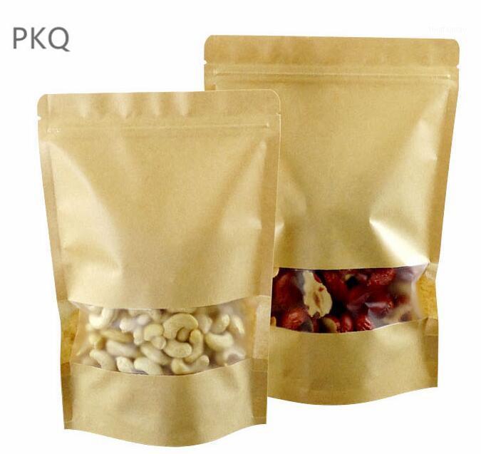5pcs Brown Kraft Paper Bag Packaging Pouch Candy Cookie Nuts Package Bag With Window1
5pcs Brown Kraft Paper Bag Packaging Pouch Candy Cookie Nuts Package Bag With Window1