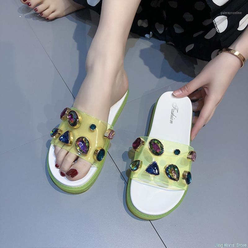 2020 Summer New Women Fashion Crystal Slipper Flat Heels Comfortable Breathable Beach Slippers Flip Flops1, Orange
2020 Summer New Women Fashion Crystal Slipper Flat Heels Comfortable Breathable Beach Slippers Flip Flops1, Orange