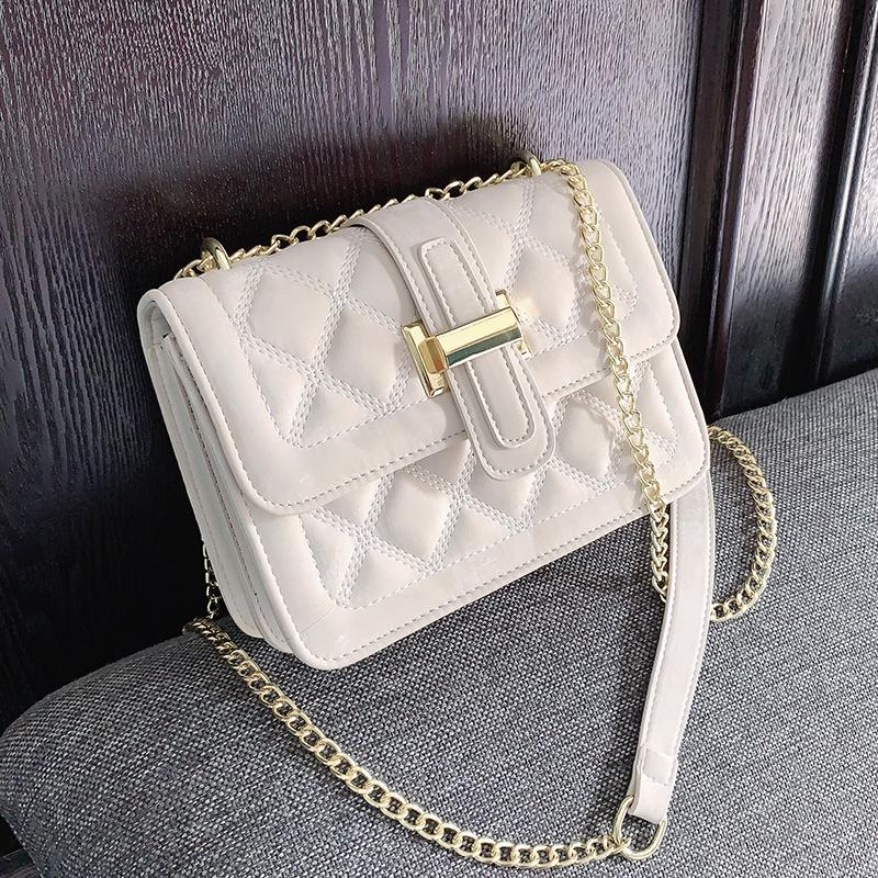 Lattice Square Crossbody bag 2021 Fashion New Quality Matte PU Leather Women's Designer Handbag Chain Shoulder Messenger Bag, Black
Lattice Square Crossbody bag 2021 Fashion New Quality Matte PU Leather Women's Designer Handbag Chain Shoulder Messenger Bag, Black