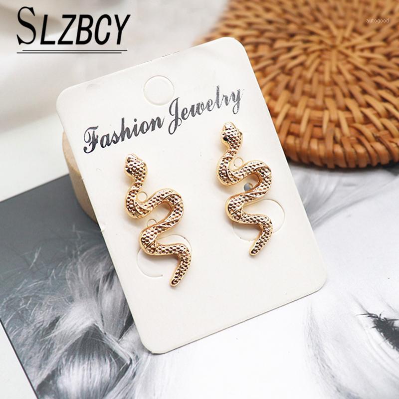 Stud 2021 Gold Color Snake Earrings For Women Personality Vintage Animal Brincos Female Fashion Jewelry Party Gift1
Stud 2021 Gold Color Snake Earrings For Women Personality Vintage Animal Brincos Female Fashion Jewelry Party Gift1